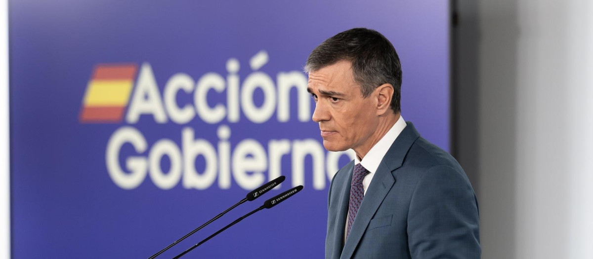 El presidente del Gobierno, Pedro Sánchez.