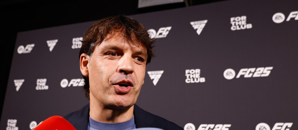 Morientes en la presentación del EA Sports FC25

Dennis Agyeman / AFP7 / Europa Press
26/9/2024 ONLY FOR USE IN SPAIN