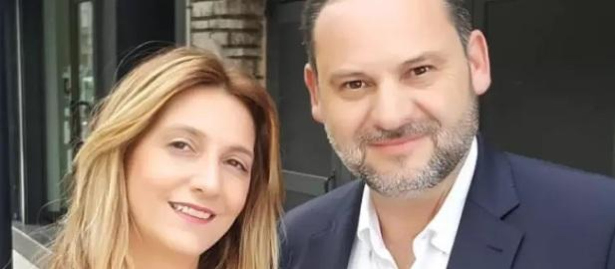 Claudia Montes, ex Miss Asturias y José Luis Ábalos