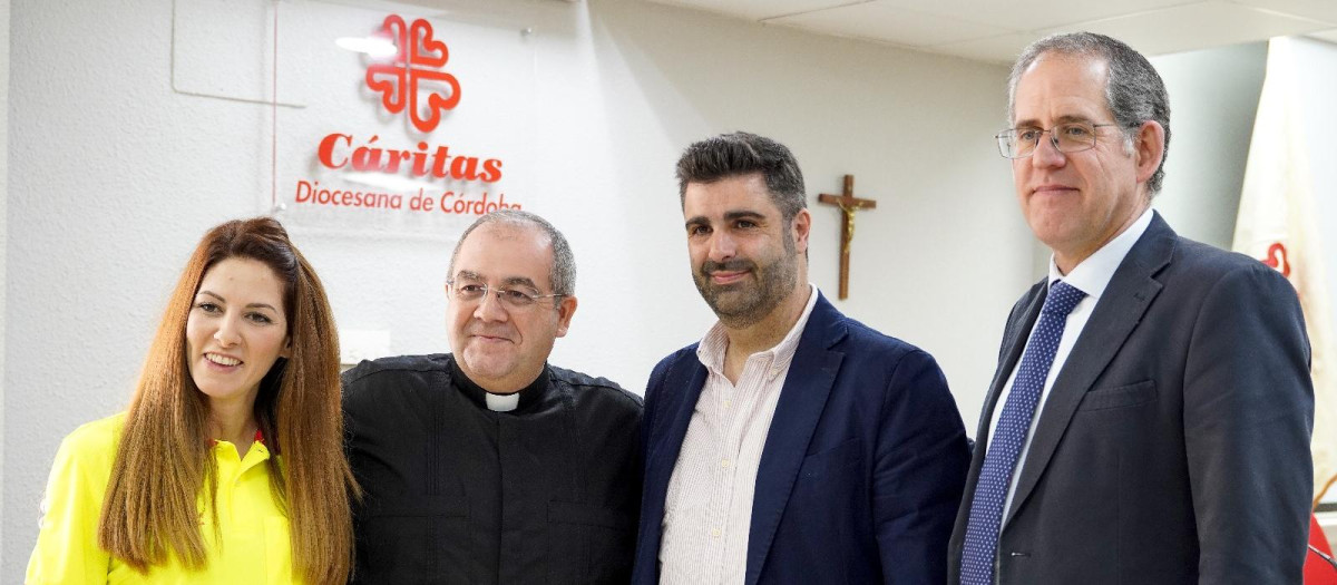 Vanesa Lobo, Antonio Reyes, Salvador García y Darío Reina
