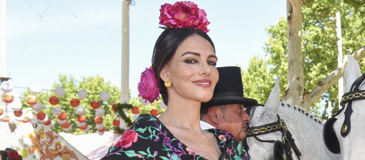 Adriana Abascal during April Fair in Sevilla in Sevilla, Spain. April 14 2024