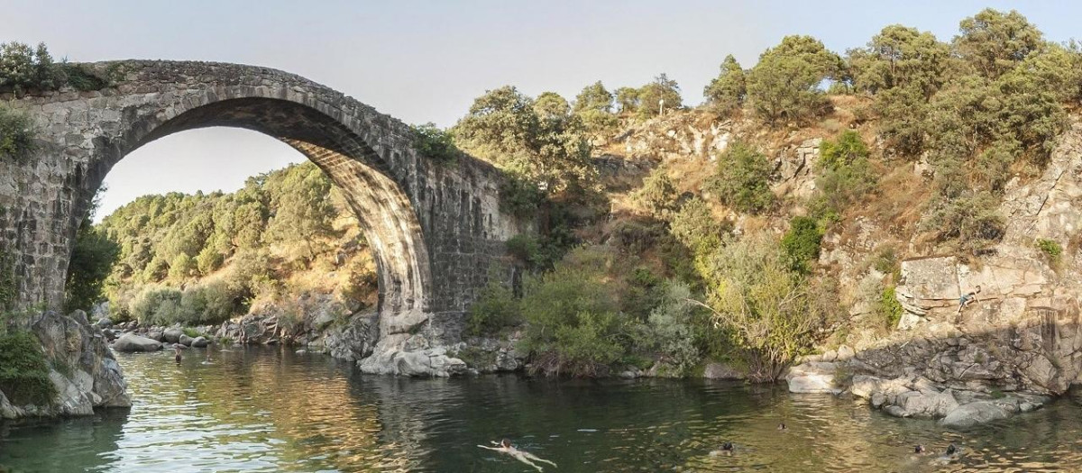 La Garganta de Alardos, en plena región de La Vera, en Extremadura