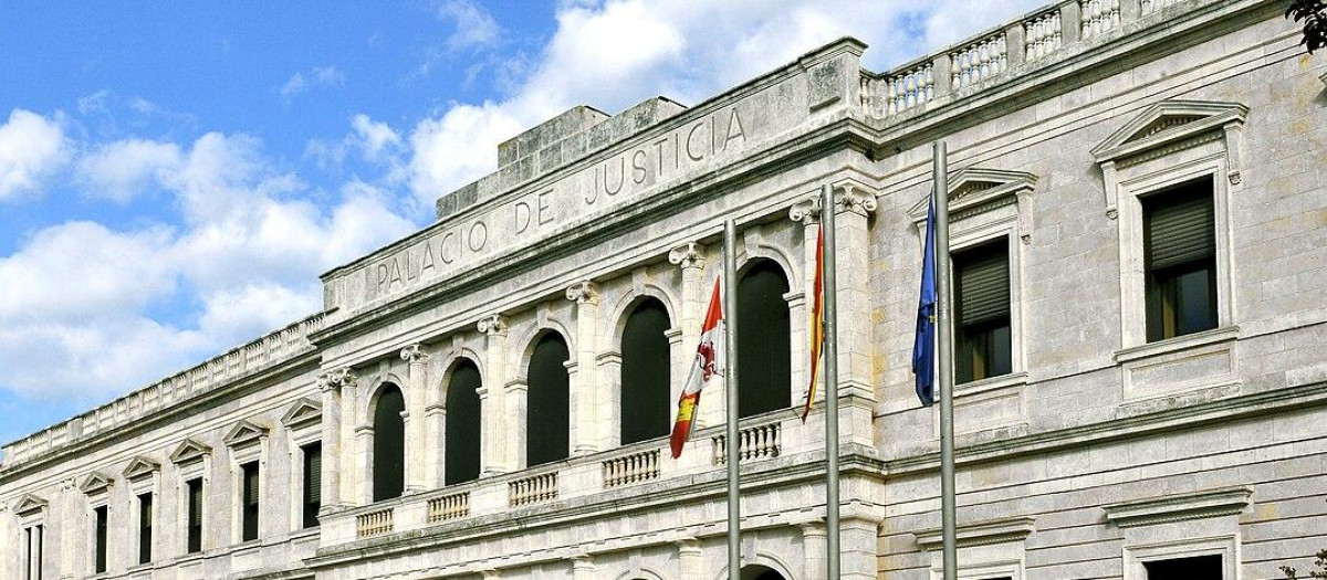 Palacio de Justicia, en Burgos