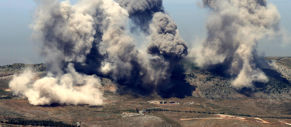 Explosiones en el sur del Líbano