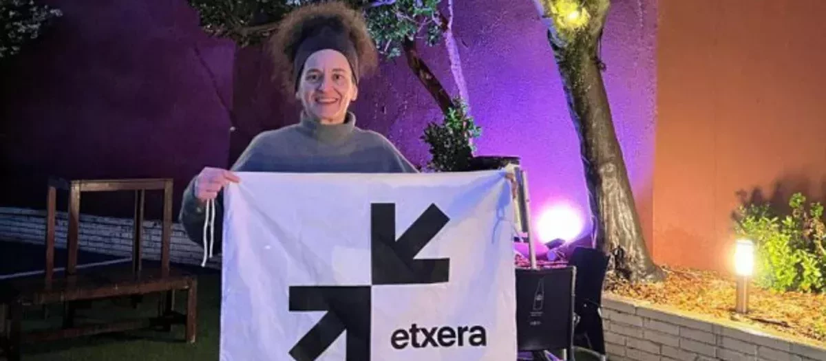 La etarra a su salida de prisión