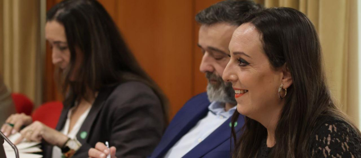 Concejales de Vox Córdoba: Paula Badanelli, Rafael Saco y Marta León