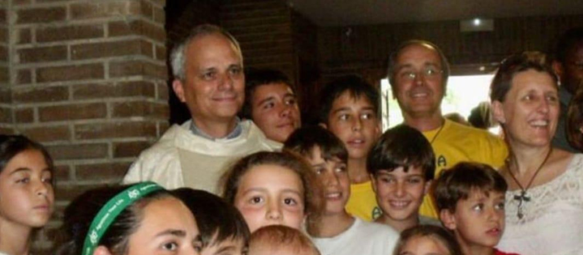 Robert Prevost, antes de ser el Papa Leon XIV, en Talavera de la Reina en 2011