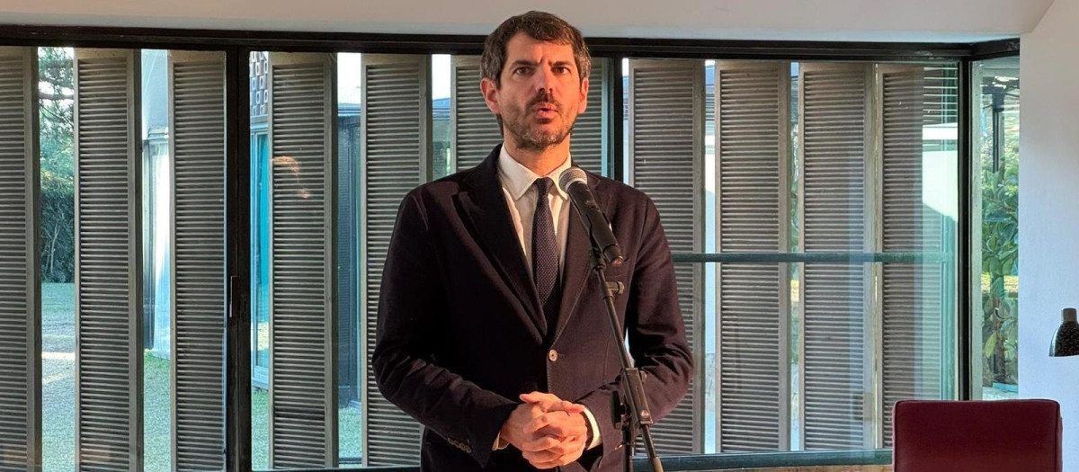 (Foto de ARCHIVO)
El ministro de Cultura, Ernest Urtasun, en la Casa Gomis