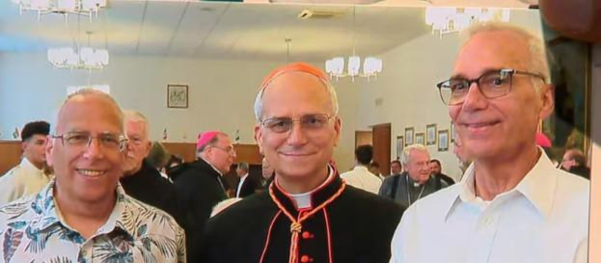 Louis, el Papa León XIV y el John Prevost