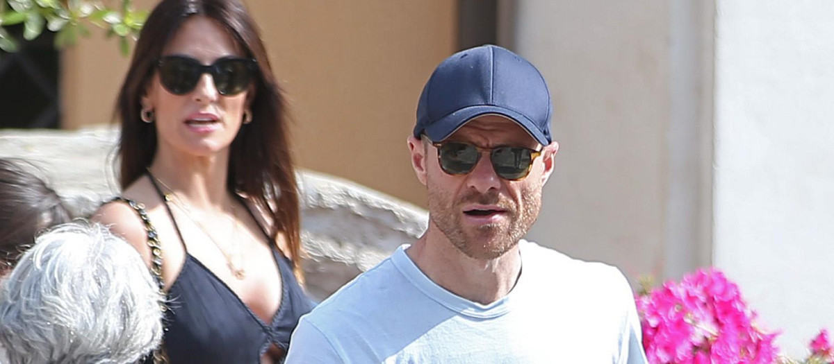Xabi Alonso y Nagore Aranburu