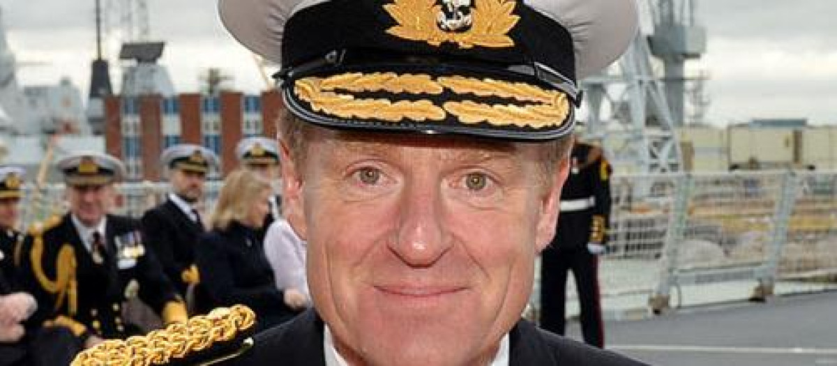 Ben Key, jefe de la Marina Real británica