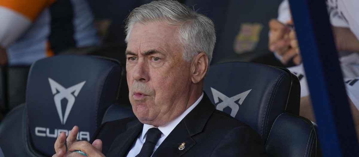 Carlo Ancelotti en Montjuic