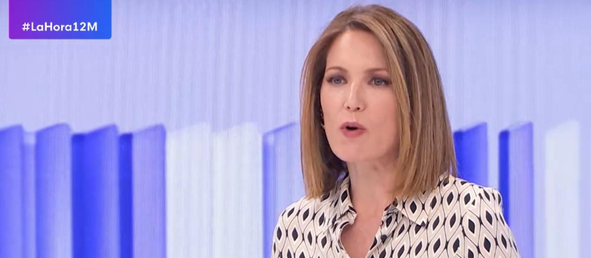 Silvia Intxaurrondo, este lunes en La Hora de La 1