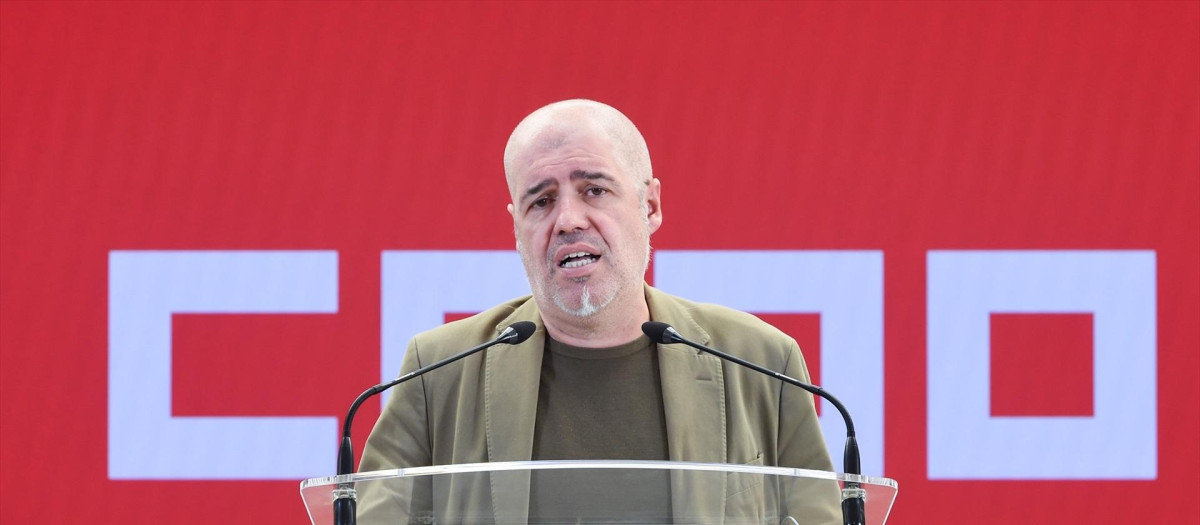 El secretario general de CCOO, Unai Sordo.