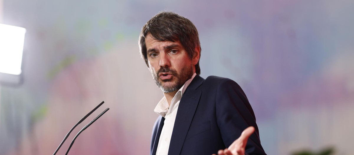 El ministro de Cultura y portavoz de Sumar, Ernest Urtasun