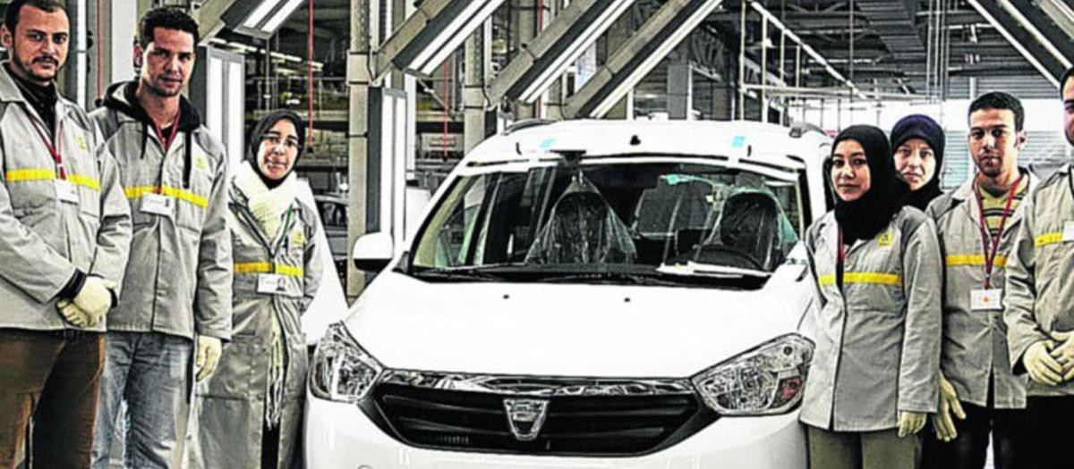 Imagen de la fábrica de Renault en Marruecos