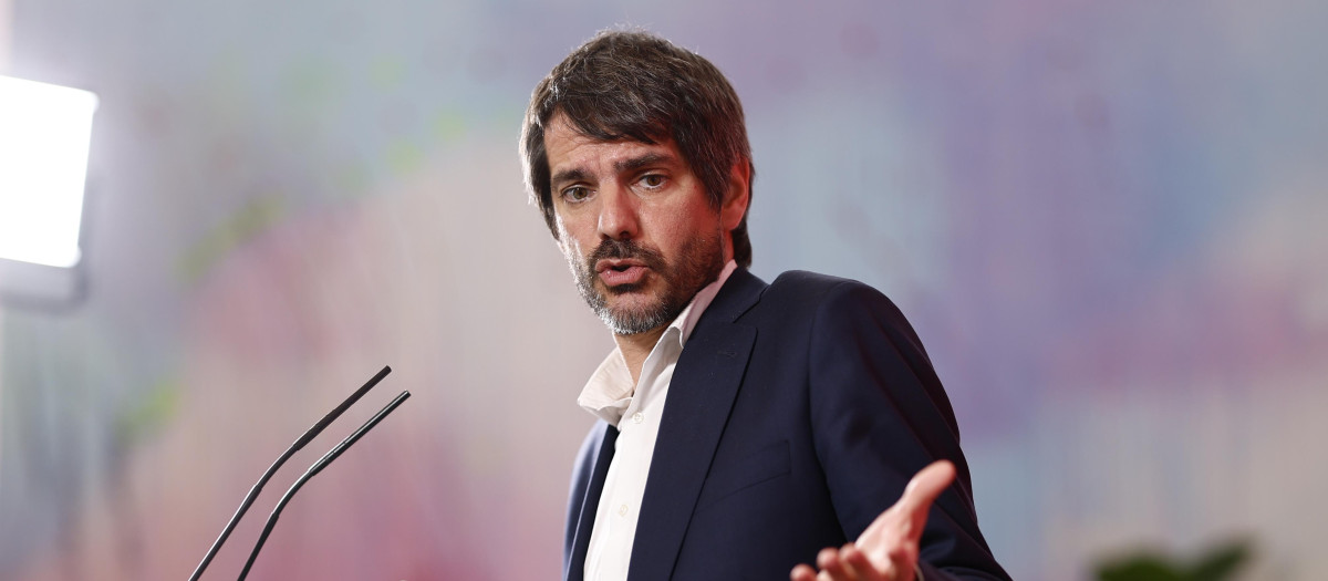 El ministro de Cultura, Ernest Urtasun