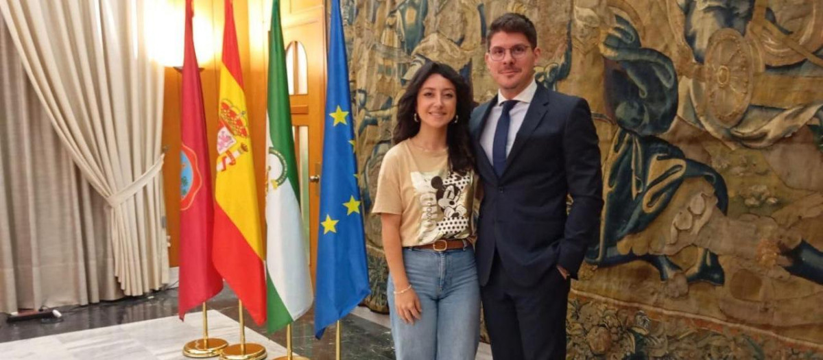 Cintia Bustos y Gonzalo Herreros