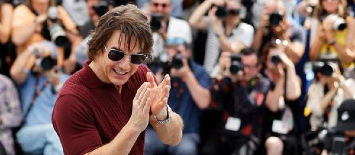 Tom Cruise, este miércoles en Cannes