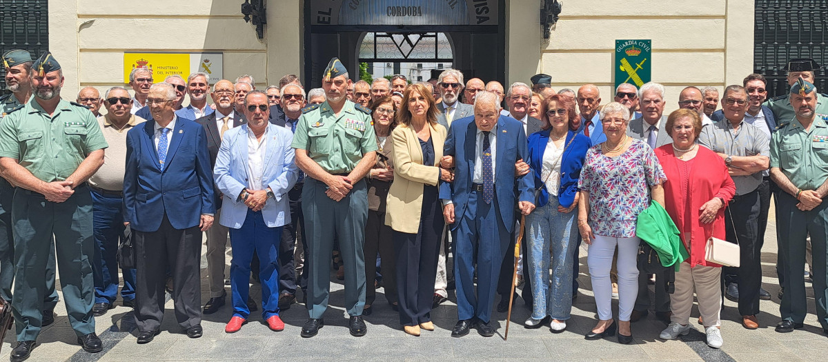 Homenaje a los veteranos de la Guardia Civil de Córdoba