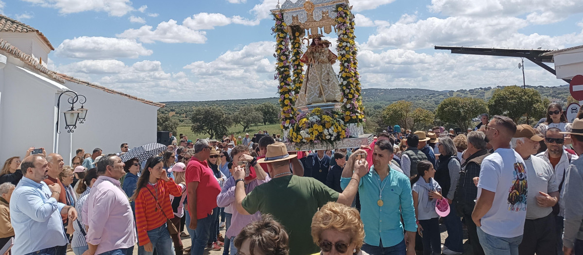 Romería de la Virgen de la Antigua en Hinojosa del Duque (Córdoba)