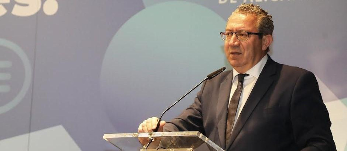 El presidente de la Diputación de Alicante, Toni Pérez
