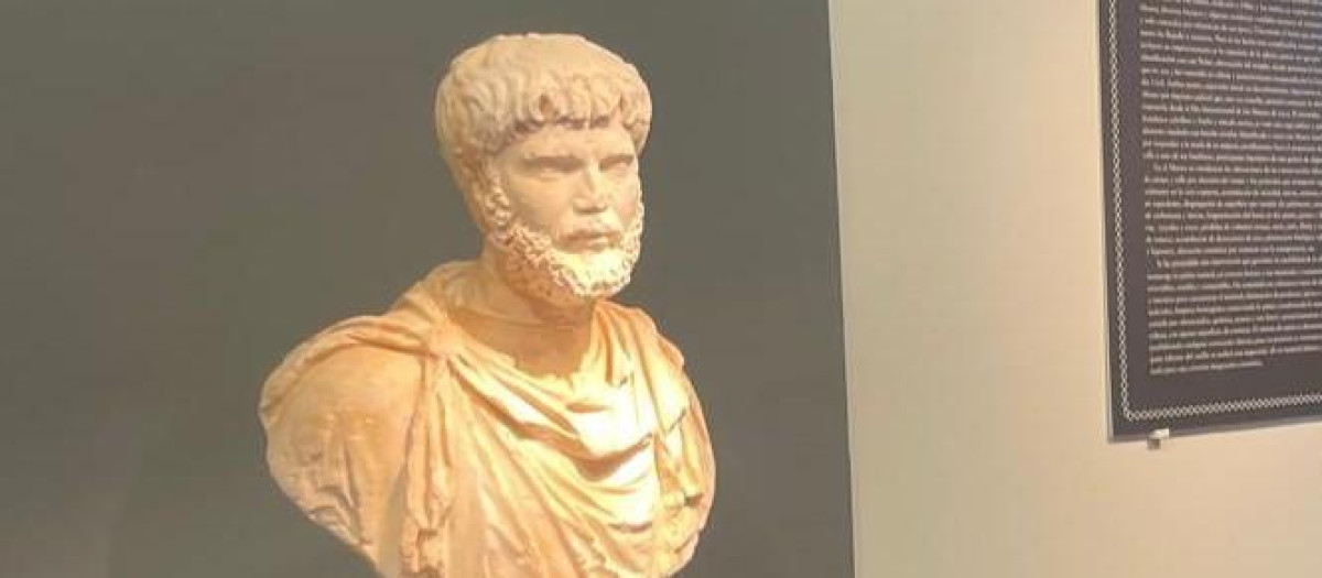Busto romano robado y recuperado en León