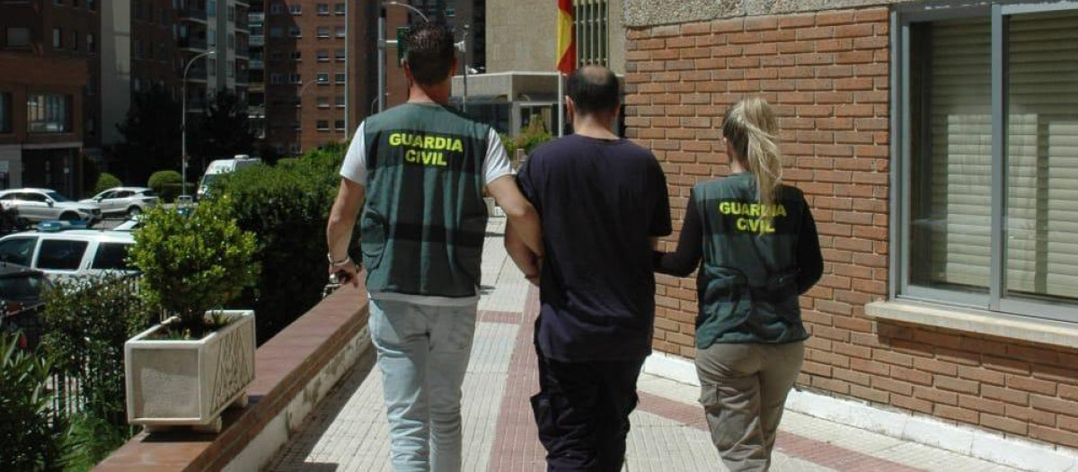 Imagen del terrorista detenido en Guadalajara