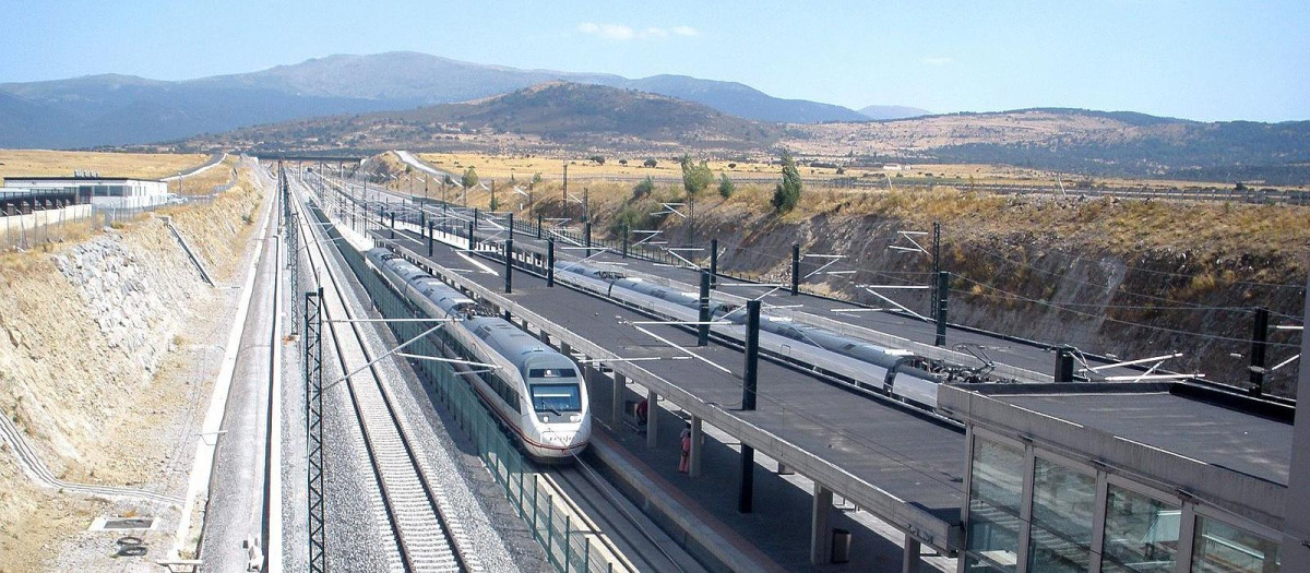 Estación de tren de Segovia-Guiomar