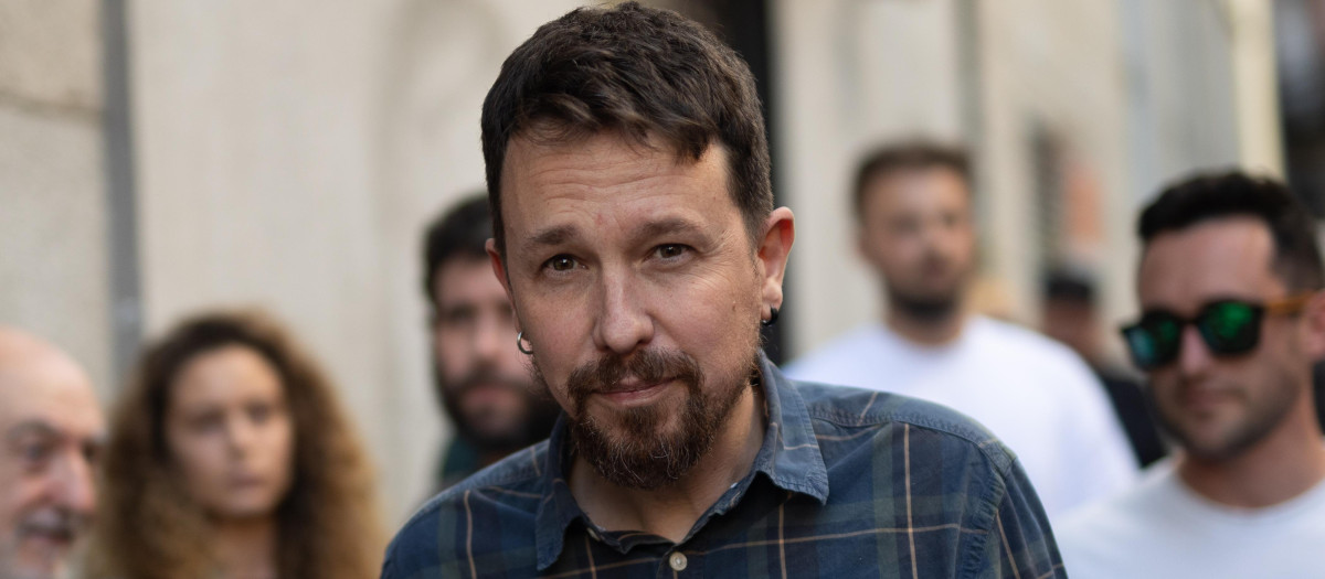 El exvicepresidente y ex secretario general de Podemos Pablo Iglesias