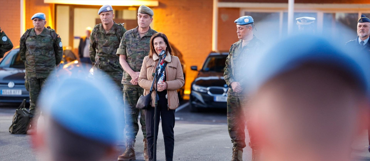 La ministra de Defensa, Margarita Robles