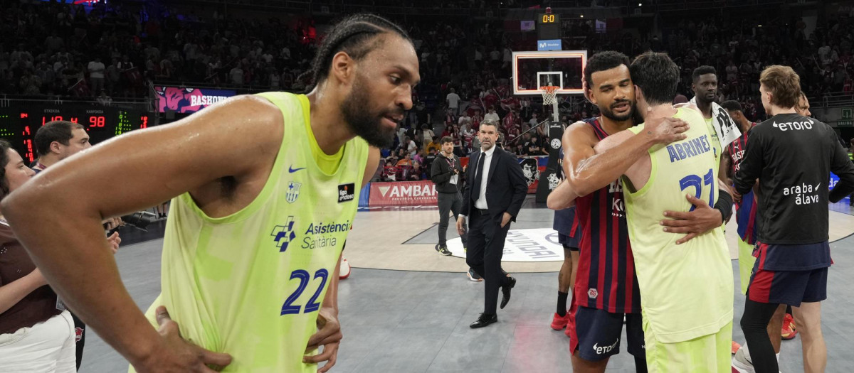 Parker tras el partido del Barcelona ante el Baskonia