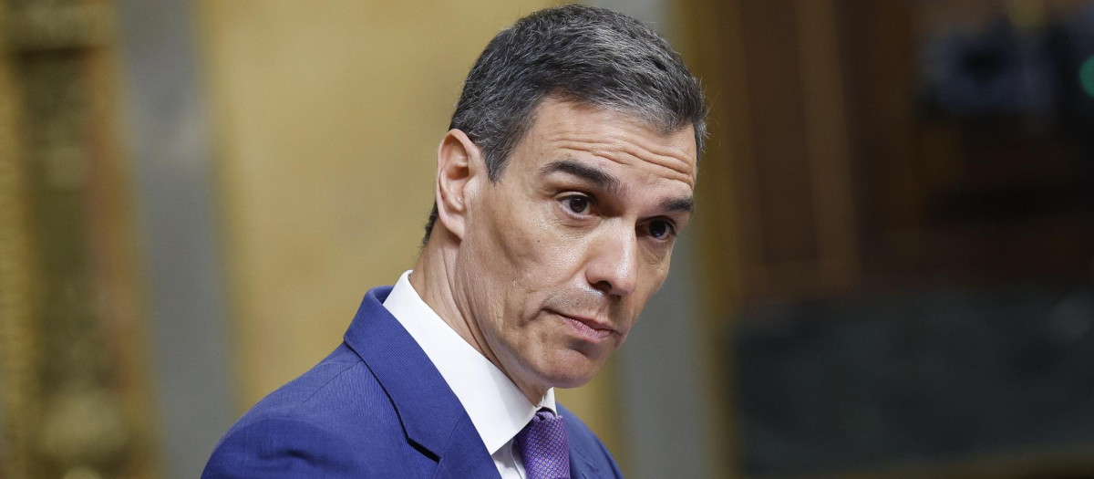 Pedro Sánchez en el Congreso de los Diputados