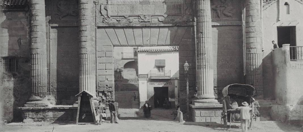 La Puerta del Puente en 1854