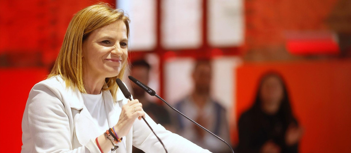 La delegada del Gobierno en la Comunidad Valenciana, Pilar Bernabé
REMITIDA / HANDOUT por PSPV VALÈNCIA
Fotografía remitida a medios de comunicación exclusivamente para ilustrar la noticia a la que hace referencia la imagen, y citando la procedencia de la imagen en la firma
07/5/2025