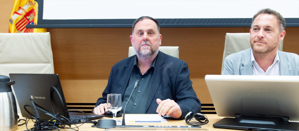 El presidente de ERC y exvicepresidente catalán, Oriol Junqueras