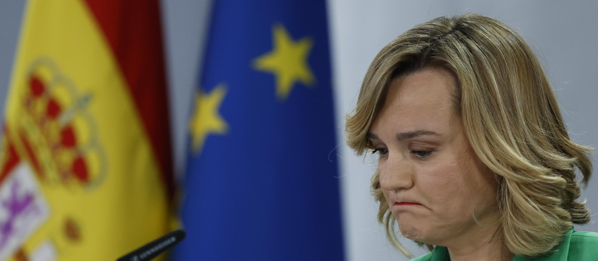 La portavoz del Gobierno, Pilar Alegría