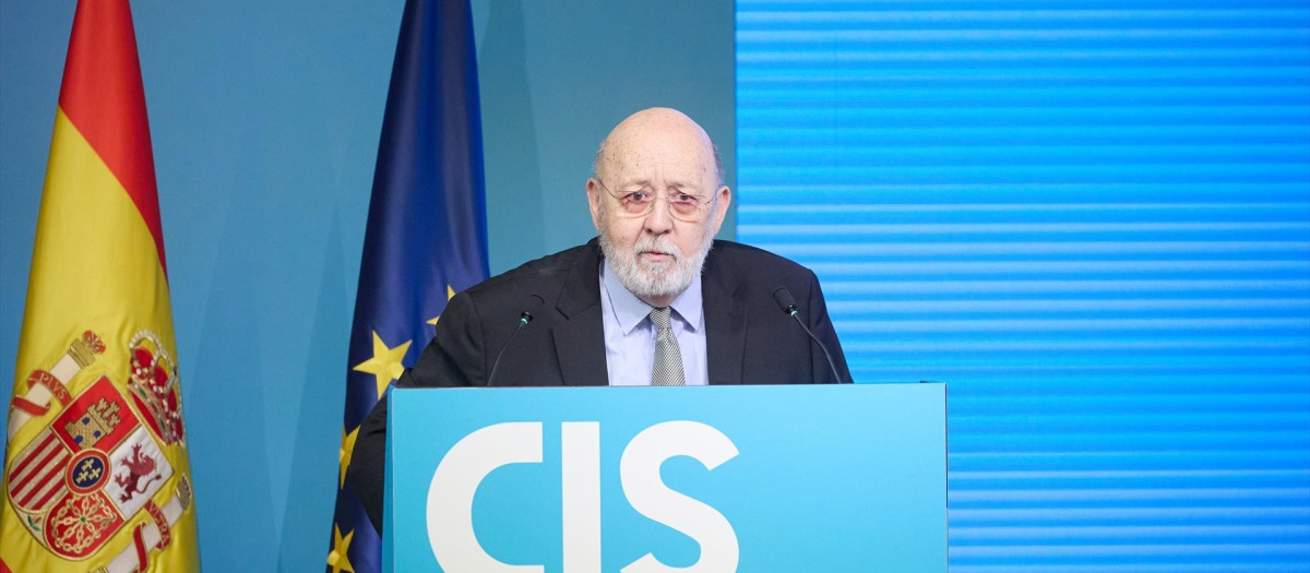 El presidente del CIS, José Felix Tezanos