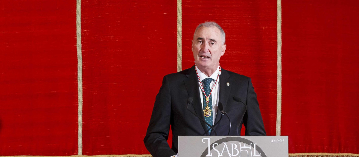 El alcalde de Segovia, José Mazarías, en una imagen de archivo