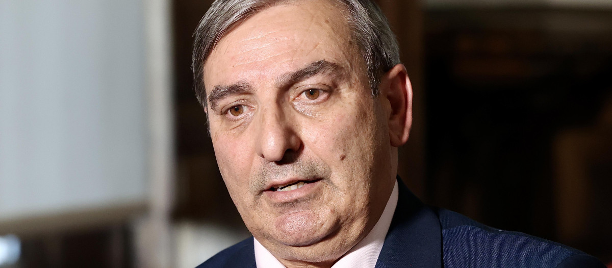 El consejero de Movilidad y Transformación Digital de la Junta de Castilla y León, José Luis Sanz Merino