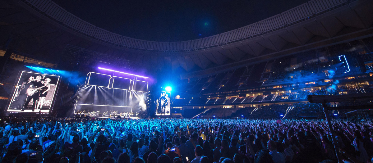 Concierto de Alejandro Sanz en el Estadio Wanda Metropolitano