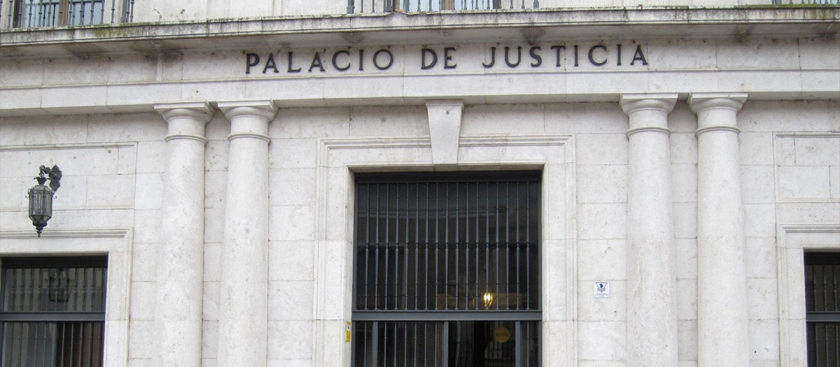 Fachada del Palacio de Justicia de Valladolid