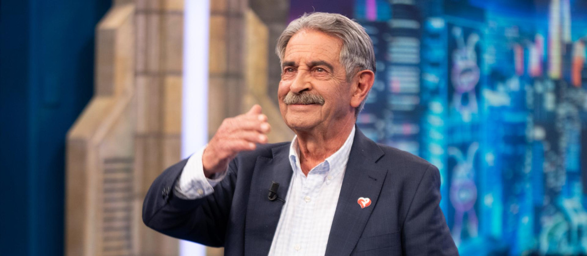 Miguel Ángel Revilla, en su última visita a El Hormiguero