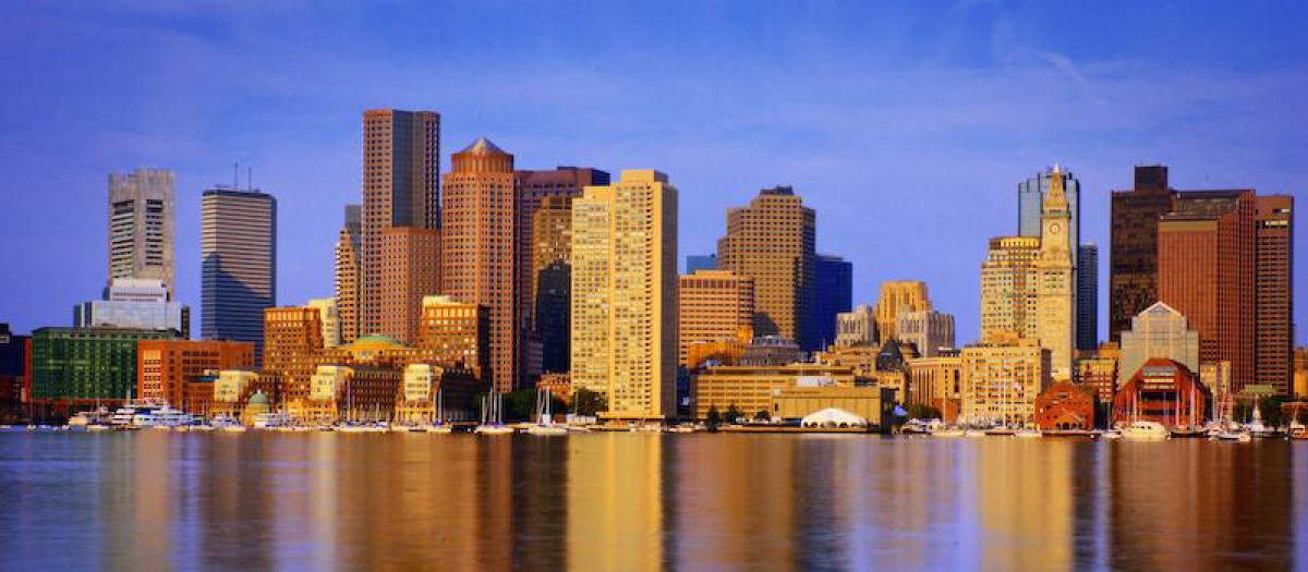 Skyline de Boston.