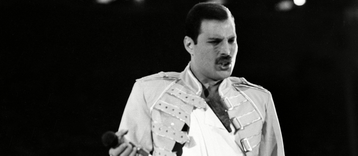 Freddie Mercury en 1986