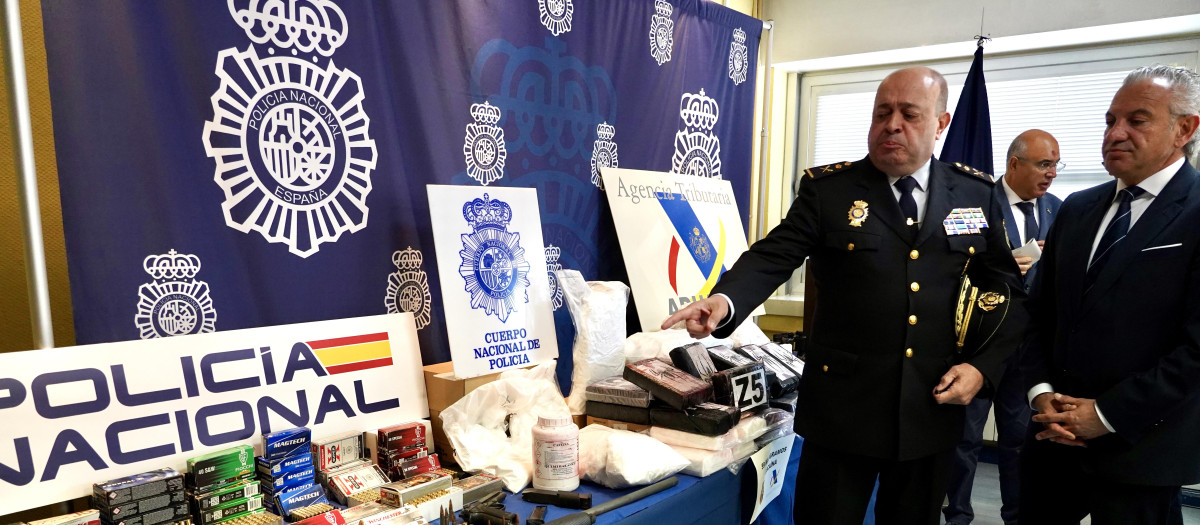 La Policía Nacional informa sobre la desarticulación de la mayor red de narcotráfico y blanqueo de capitales de la provincia de Valladolid