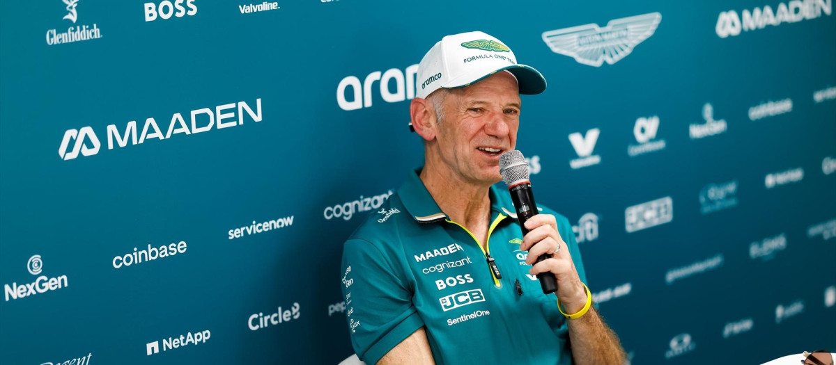 Adrian Newey en el Gran Premio de Mónaco