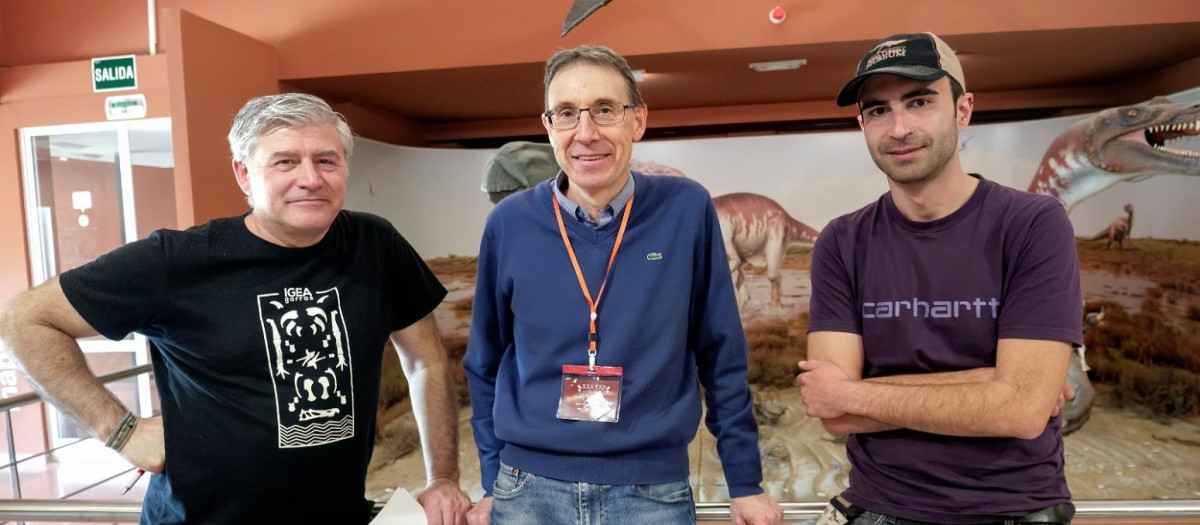 Patxi Sáez, Xabier Pereda y Erik Isasmendi