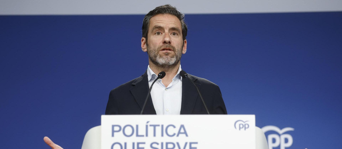 El portavoz del PP, Borja Sémper