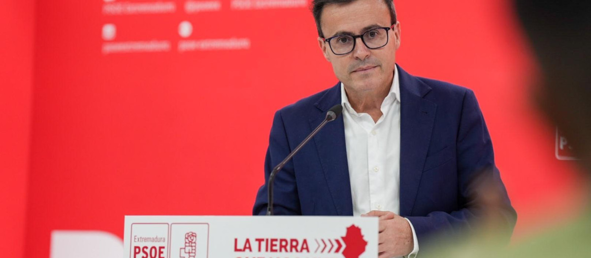 El socialista extremeño, Miguel Ángel Gallardo
